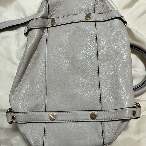 Michael Kors Bedford medium leather satchel white - Picture 7 of 8